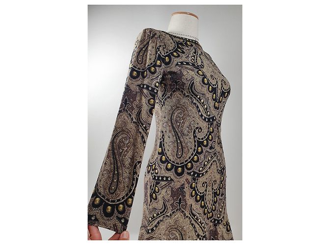 Abito Etro in lana multicolore - vista 4