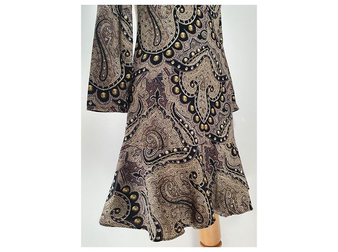 Abito Etro in lana multicolore - vista 5