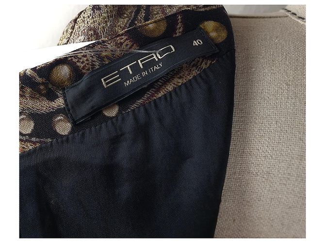 Abito Etro in lana multicolore - vista 8