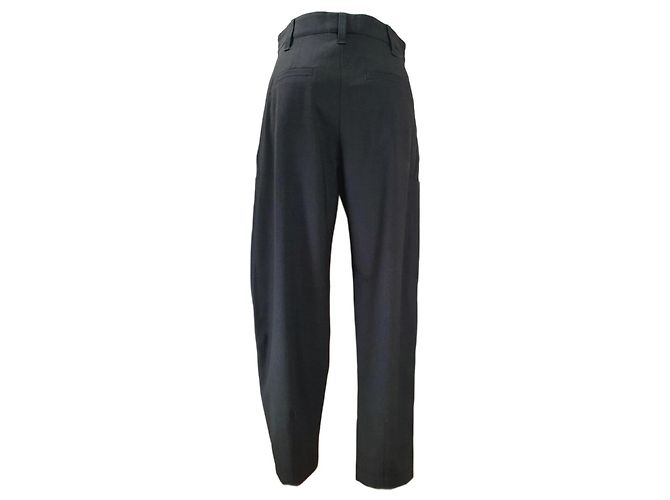 Pantalones Brunello Cucinelli de lana gris Gris antracita - vista 2