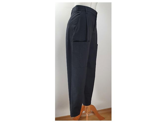 Pantalones Brunello Cucinelli de lana gris Gris antracita - vista 5