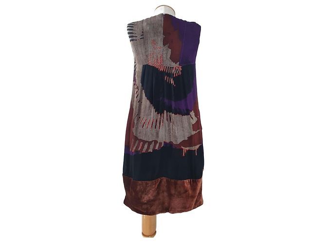 Etro Kleid aus Seide und Viskose Mehrfarbig Größe 40 Mehrfarben - Ansicht 2