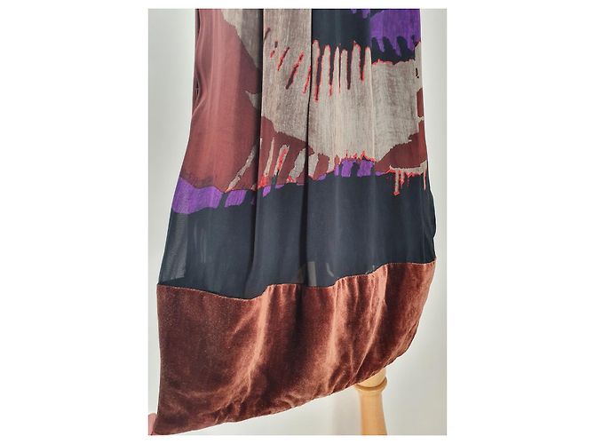 Etro Kleid aus Seide und Viskose Mehrfarbig Größe 40 Mehrfarben - Ansicht 5