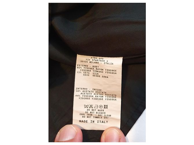 Etro Kleid aus Seide und Viskose Mehrfarbig Größe 40 Mehrfarben - Ansicht 7