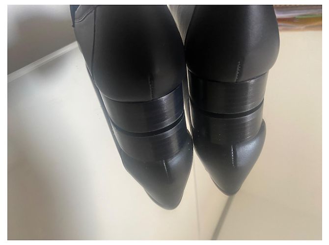 Cambon Chanel Nuovi mocassini uniformi 36,5 Nero - vista 10