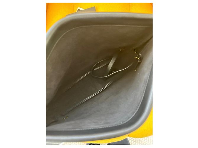 Clutch Jerome Dreyfuss in pelle nera Nero - vista 6