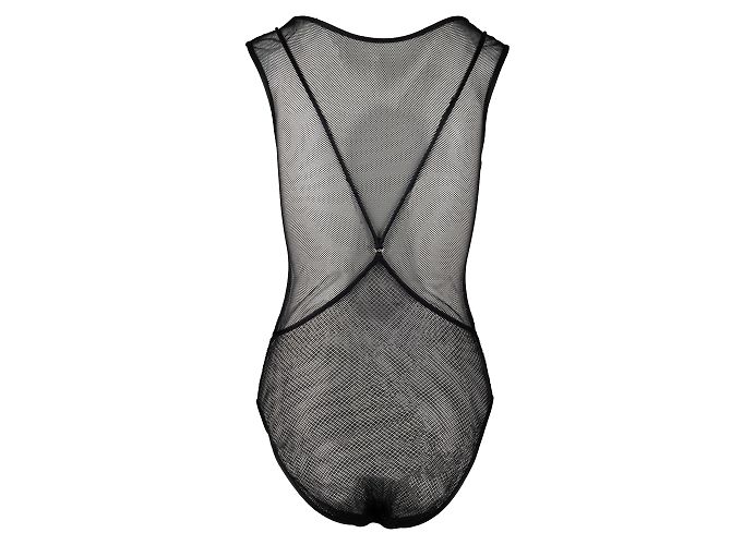 Autre Marque Colección Body de malla Privée Negro - vista 3