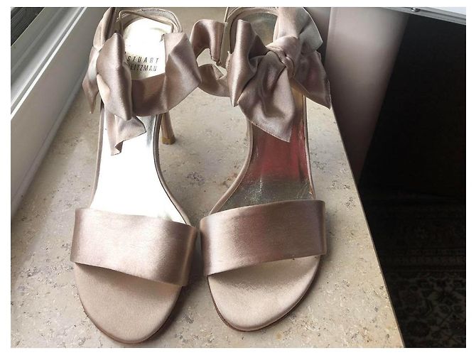 Stuart Weitzman High Heels Beige - Ansicht 3