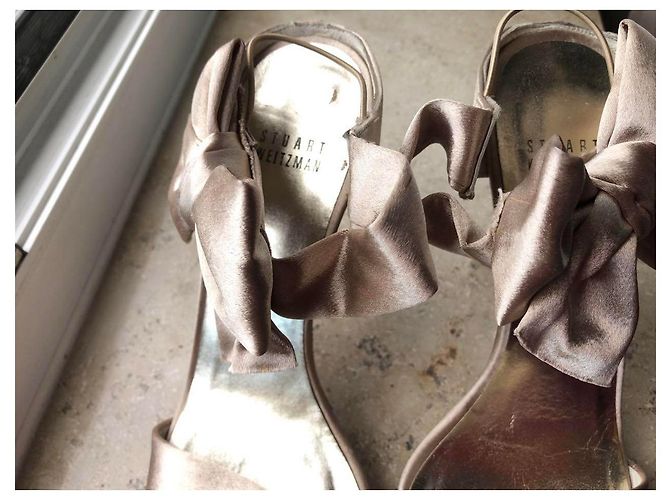 Stuart Weitzman High Heels Beige - Ansicht 4