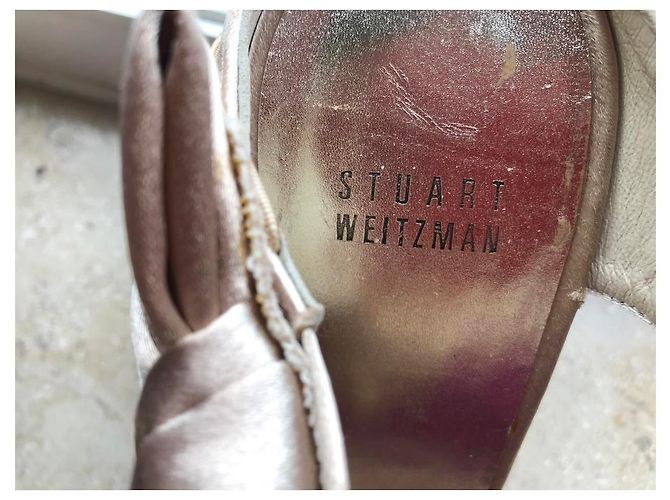 Stuart Weitzman High Heels Beige - Ansicht 9