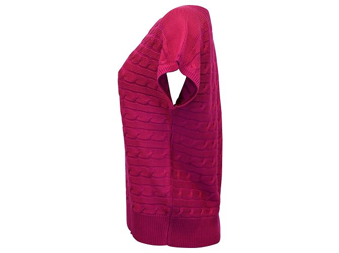 Autre Marque Top de punto Lauren Ralph Lauren en algodón rosa - vista 2