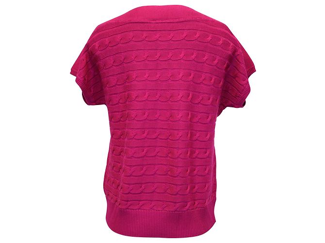 Autre Marque Top de punto Lauren Ralph Lauren en algodón rosa - vista 3
