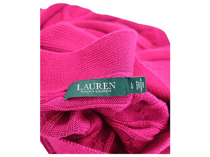 Autre Marque Top de punto Lauren Ralph Lauren en algodón rosa - vista 4