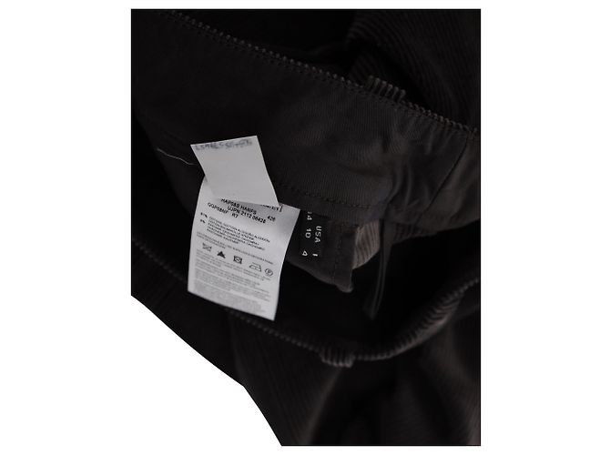 Giorgio Armani Cordhose mit geradem Bein aus graubrauner Baumwolle - Ansicht 3