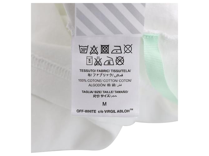 Off White Camiseta Off-White Quote de algodón blanco - vista 7