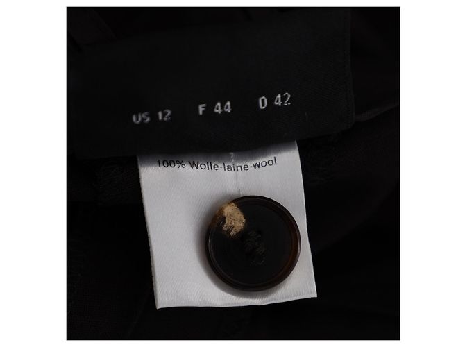Pantalón recto Akris de lana marrón oscuro Castaño - vista 5