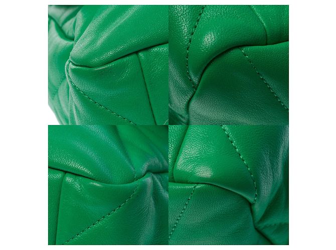 Sac CHANEL Chanel 19 en Cuir Vert - 101265 - vue 11