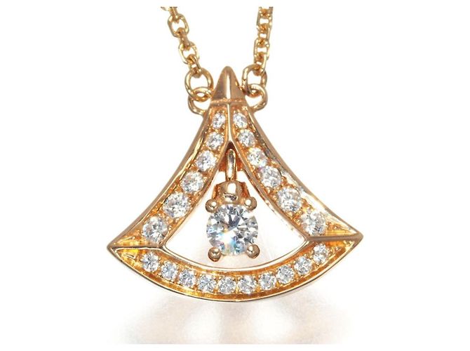 Bulgari *Bvlgari Halskette Diamond Diva's Dream Openwork K18PG [Gebraucht] Golden - Ansicht 3