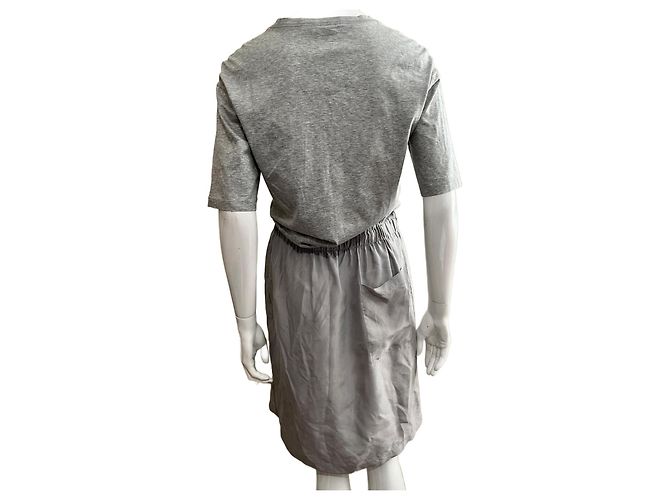Joseph Abito oversize ISA in seta e cotone Grigio - vista 2