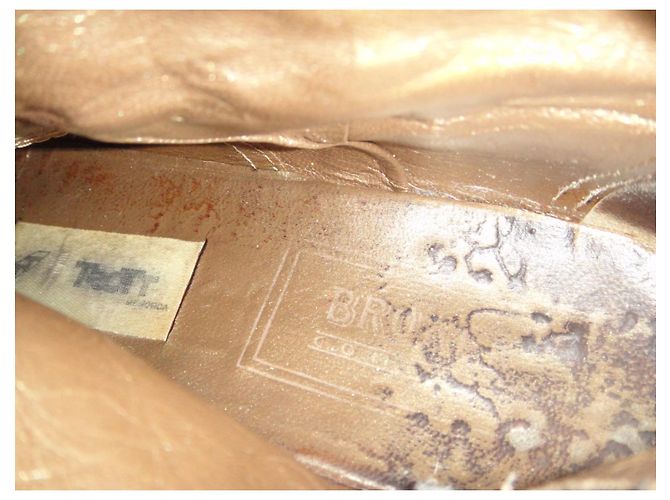 Autre Marque Stivaletti vintage 36 Marrone scuro - vista 4
