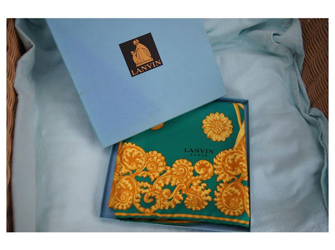 Lanvin Seidenschal Mehrfarbig Mehrfarben - Ansicht 3
