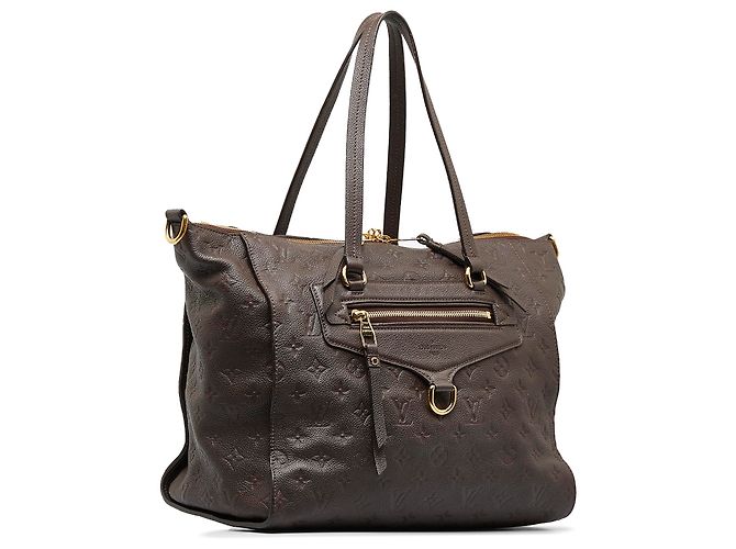 Louis Vuitton Brown Monogram Empreinte Lumineuse PM Marrone - vista 2