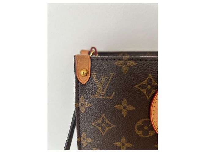 Louis Vuitton LV Sac Plat PM-Monogramm Braun - Ansicht 4