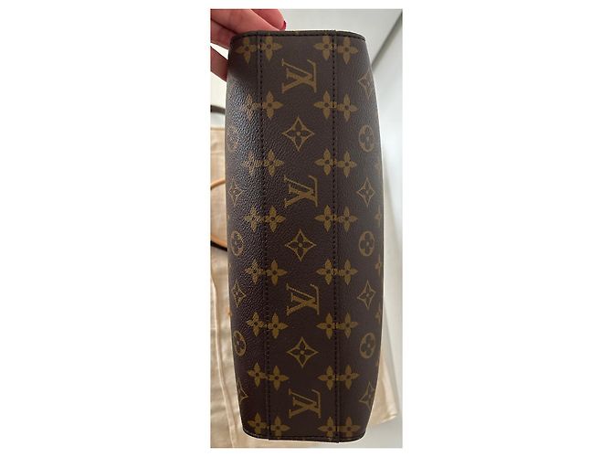 Louis Vuitton LV Sac Plat PM-Monogramm Braun - Ansicht 9