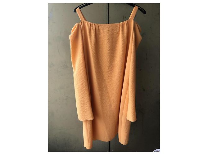 Vestido de cóctel amarillo See by Chloé - vista 3