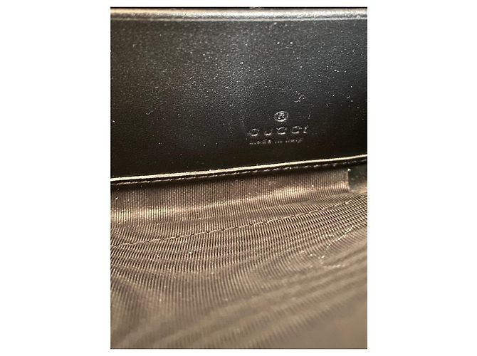 Gucci GG Matelasse Geldbörse Schwarz Leder - Ansicht 12