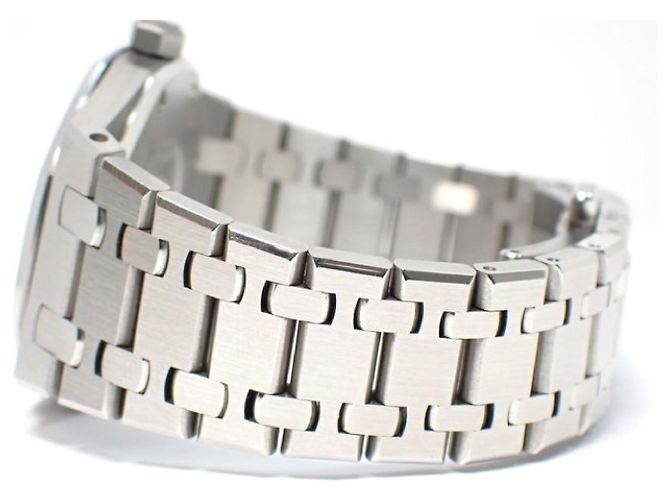 AUDEMARS PIGUET Royal Oak lunetta diamante argento quarzo 67651ST Mens - vista 7
