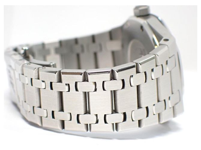 AUDEMARS PIGUET Royal Oak lunetta diamante argento quarzo 67651ST Mens - vista 8