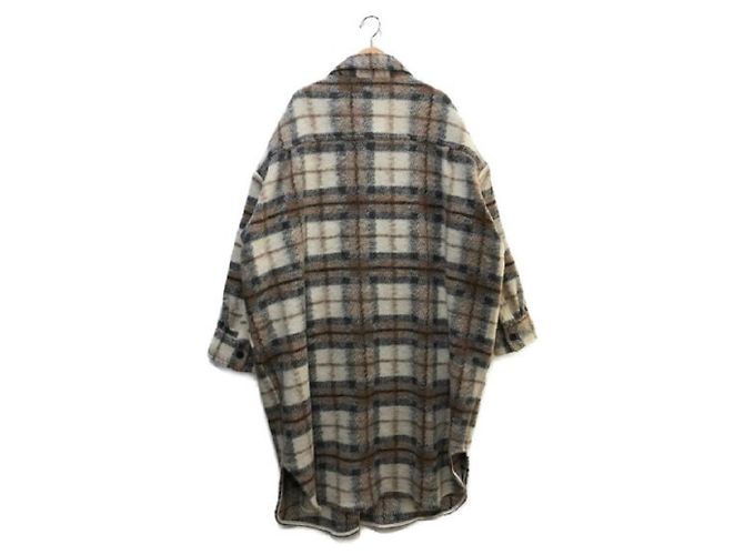 ****ISABEL MARANT ETOILE Check Pattern Wool Coats - view 2