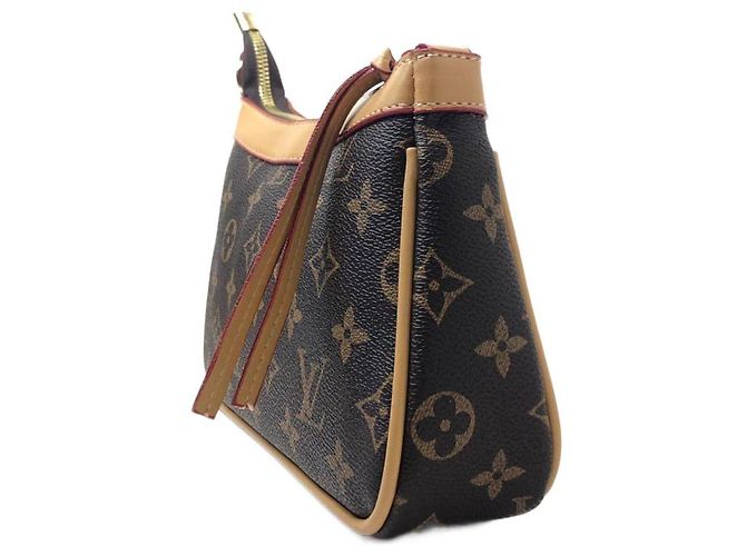 Pallas Pochette Louis Vuitton in pelle marrone - vista 2