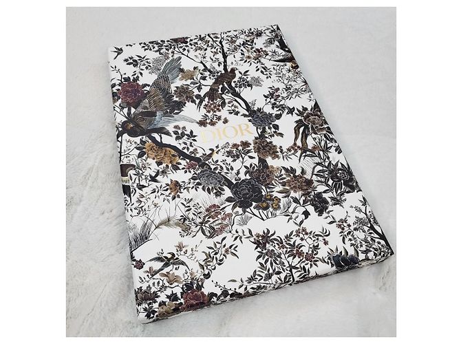 Pochette Dior in legno ricamata a mano Multicolore - vista 8