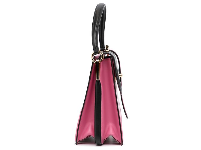 Borsa Prada Belle rosa - vista 3