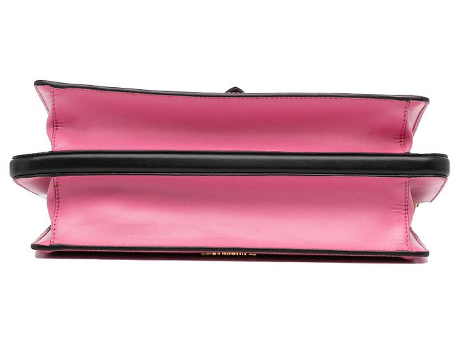 Borsa Prada Belle rosa - vista 5
