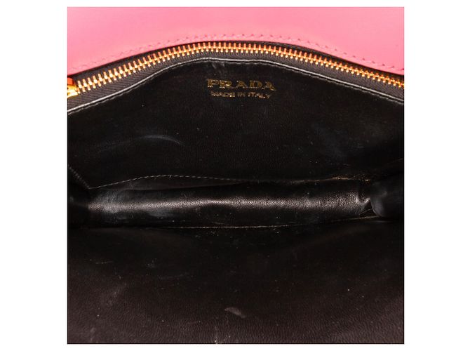 Borsa Prada Belle rosa - vista 6