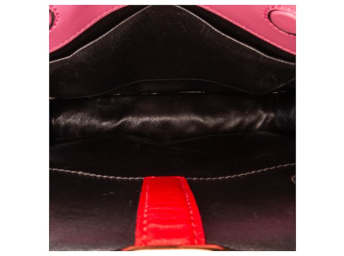 Borsa Prada Belle rosa - vista 7