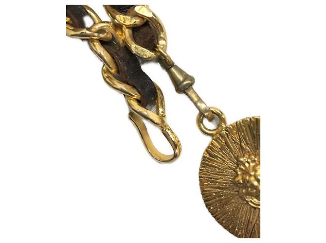 ***CHANEL Halskette mit altem Löwenmotiv Golden - Ansicht 7