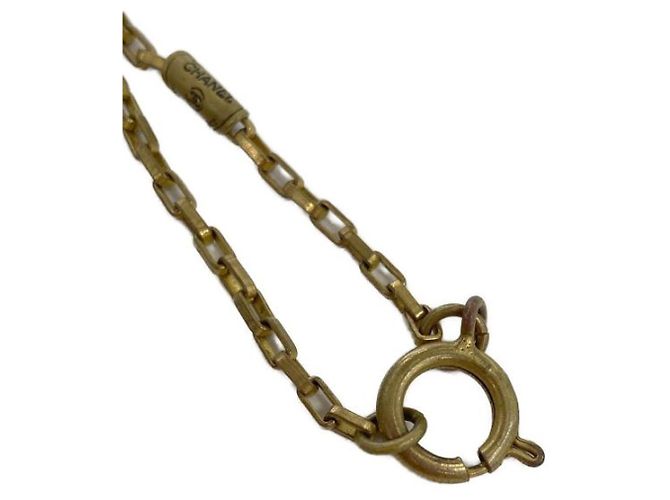 ***Collana con ciondolo vintage CHANEL D'oro - vista 5