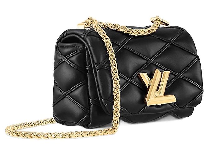 Louis Vuitton Pico Go 14 Bolso de mano en cuero negro - vista 2