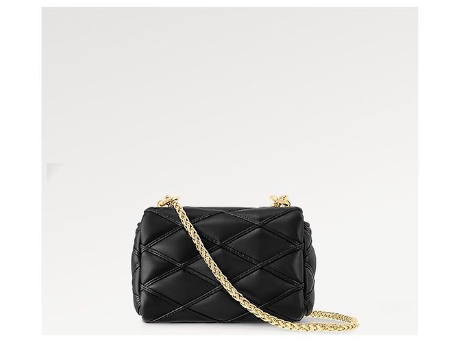 Louis Vuitton Pico Go 14 Bolso de mano en cuero negro - vista 4