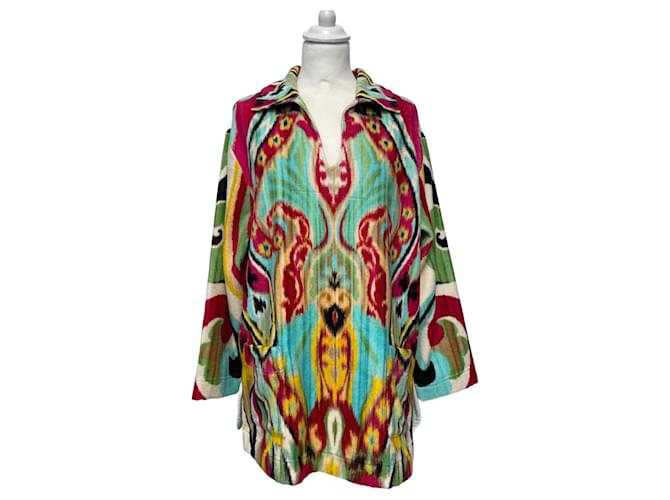 Etro Baumwoll Terry Bluse Mehrfarbig Mehrfarben - Ansicht 2