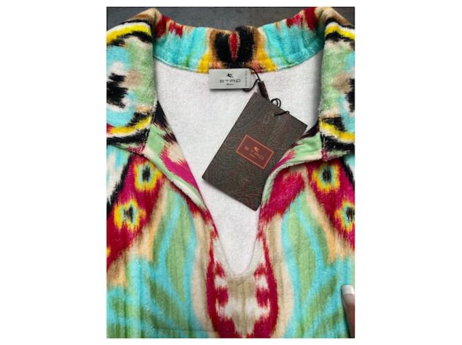 Etro Baumwoll Terry Bluse Mehrfarbig Mehrfarben - Ansicht 3