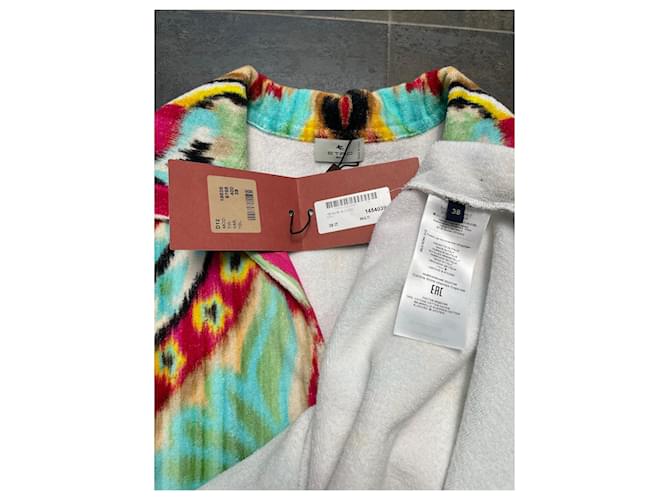 Etro Baumwoll Terry Bluse Mehrfarbig Mehrfarben - Ansicht 4
