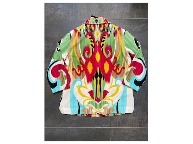 Etro Baumwoll Terry Bluse Mehrfarbig Mehrfarben - Ansicht 5