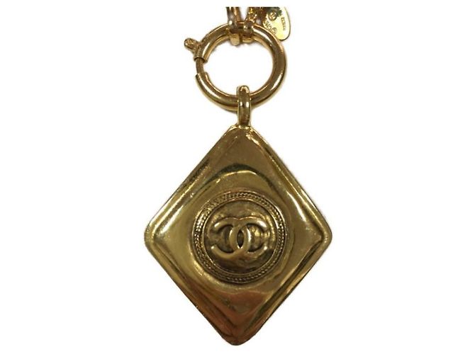 ***Collana vintage CHANEL con placca in cocco - vista 2