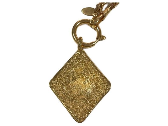 ***Collana vintage CHANEL con placca in cocco - vista 4