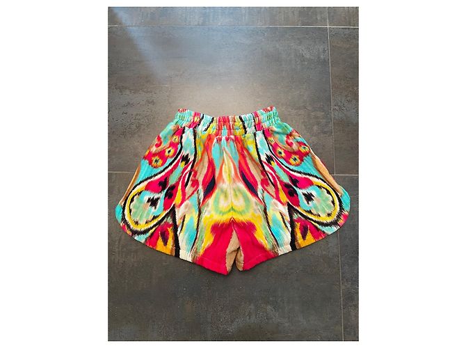 Conjunto de Blusa y Shorts Etro de Algodón Multicolor - vista 10